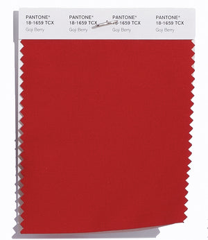 Pantone SMART Color Swatch 18-1659 TCX Goji Berry