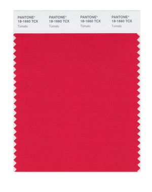 Pantone SMART Color Swatch 18-1660 TCX Tomato