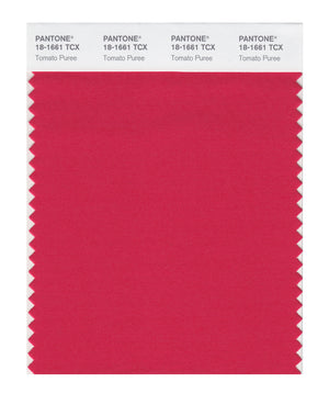 Pantone SMART Color Swatch 18-1661 TCX Tomato Puree