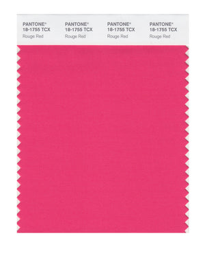 Pantone SMART Color Swatch 18-1755 TCX Rouge Red