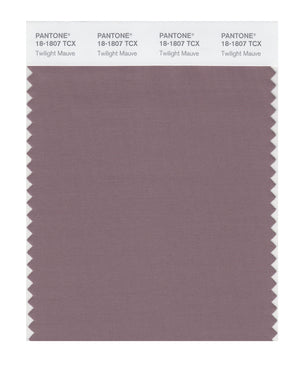 Pantone SMART Color Swatch 18-1807 TCX Twilight Mauve