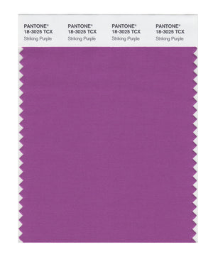 Pantone SMART Color Swatch 18-3025 TCX Striking Purple