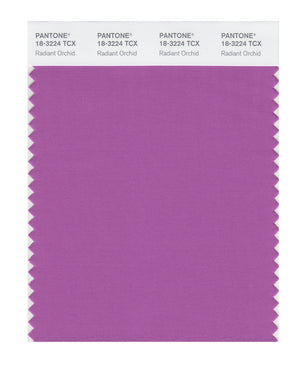 Pantone SMART Color Swatch 18-3224 TCX Radiant Orchid