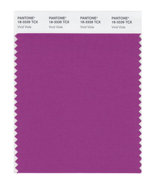 Pantone SMART Color Swatch 18-3339 TCX Vivid Viola