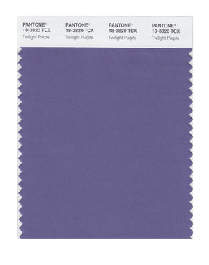 Pantone SMART Color Swatch 18-3820 TCX Twilight Purple