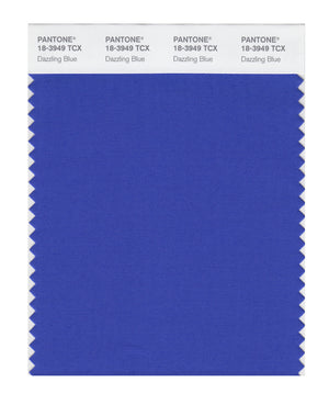Pantone SMART Color Swatch 18-3949 TCX Dazzling Blue