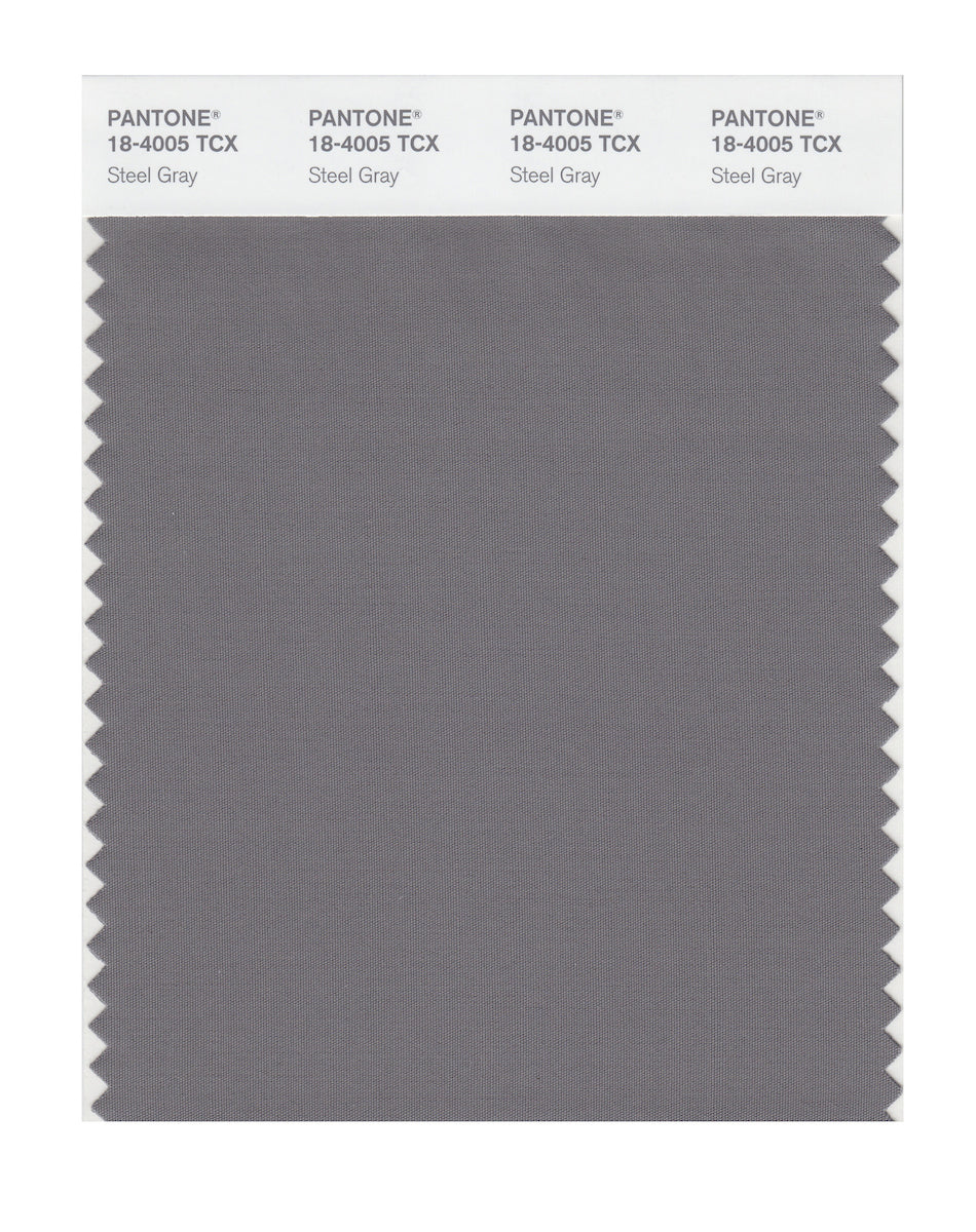 Pantone SMART Color Swatch Card 18-4005 TCX Steel Gray - Columbia Omni ...