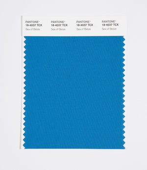 Pantone SMART Color Swatch 18-4037 TCX Sea of Belize