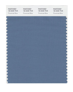 Pantone SMART Color Swatch 18-4220 TCX Provincial Blue