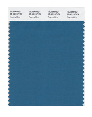 Pantone SMART Color Swatch 18-4225 TCX Saxony Blue