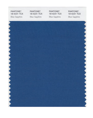 Pantone SMART Color Swatch 18-4231 TCX Blue Sapphire