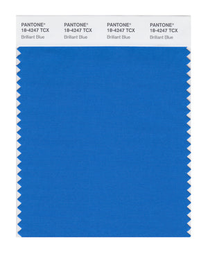 Pantone SMART Color Swatch 18-4247 TCX Brilliant Blue