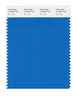 Pantone SMART Color Swatch 18-4252 TCX Blue Aster