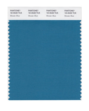 Pantone SMART Color Swatch 18-4528 TCX Mosaic Blue