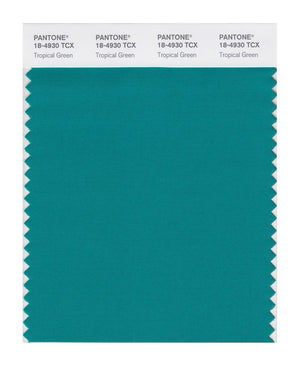 Pantone SMART Color Swatch 18-4930 TCX Tropical Green