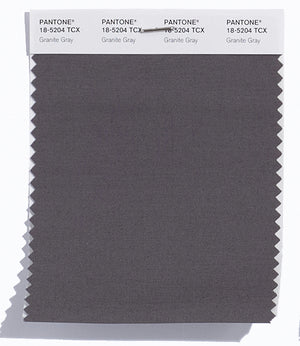 Pantone SMART Color Swatch 18-5204 TCX Granite Gray