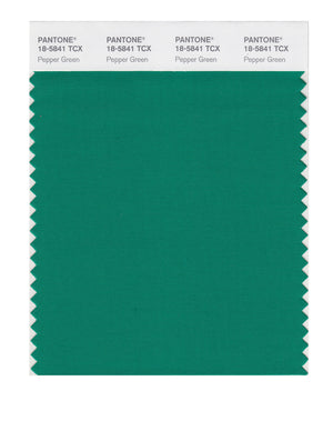 Pantone SMART Color Swatch 18-5841 TCX Pepper Green
