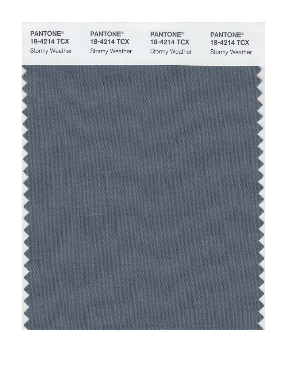 Pantone SMART Color Swatch Card 18-4214 TCX Stormy Weather - Columbia ...