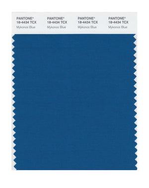 Pantone SMART Color Swatch 18-4434 TCX Mykonos Blue
