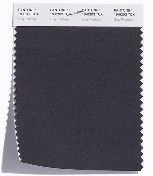Pantone SMART Color Swatch Card 19-0203 TCX Gray Pinstripe - Columbia ...