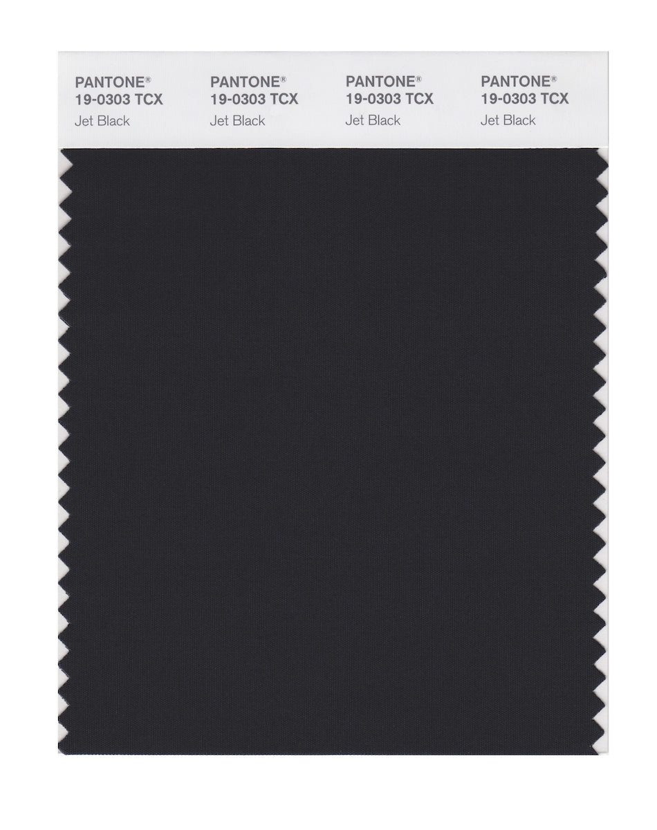 Pantone SMART Color Swatch Card 19-0303 TCX Jet Black - Columbia Omni ...