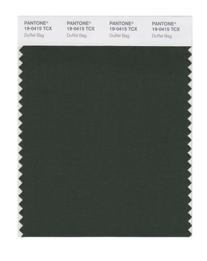 Pantone SMART Color Swatch 19-0415 TCX Duffel Bag