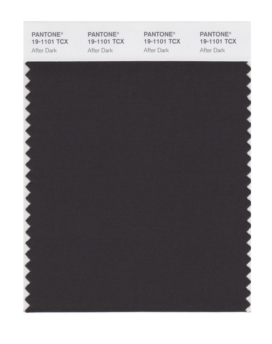 Pantone Smart Color Swatch Card 19-1101 Tcx After Dark - Columbia Omni 