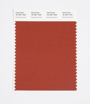 Pantone SMART Color Swatch 19-1541 TCX Roasted Russet