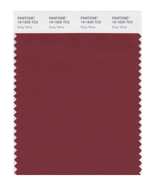 Pantone SMART Color Swatch 19-1629 TCX Ruby Wine