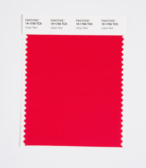 Pantone SMART Color Swatch 19-1756 TCX Urban Red