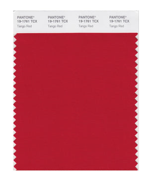 Pantone SMART Color Swatch 19-1761 TCX Tango Red