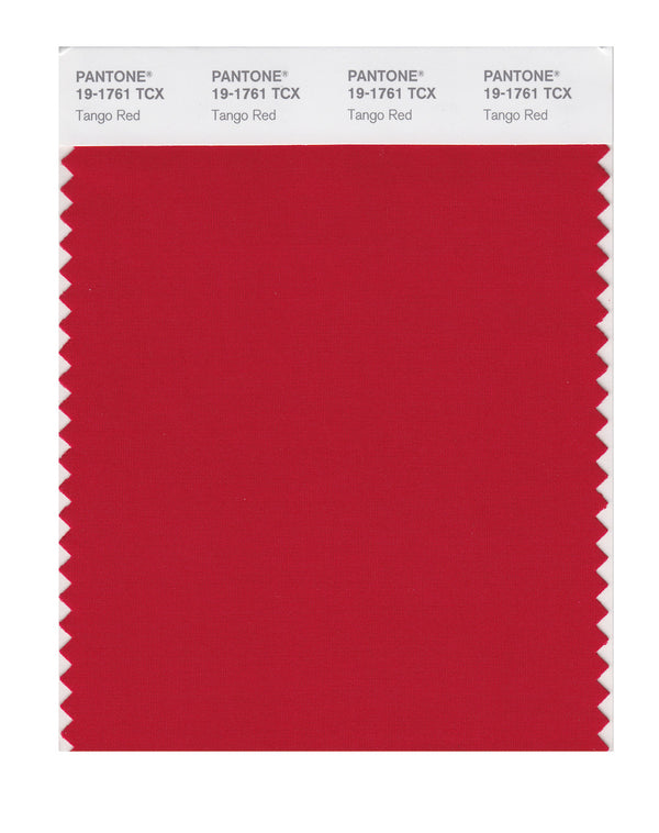 Pantone SMART Color Swatch Card 19-1761 TCX Tango Red Columbia Omni Studio