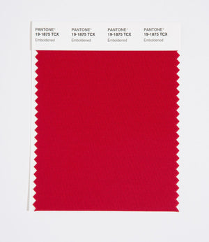 Pantone SMART Color Swatch 19-1875 TCX Emboldened