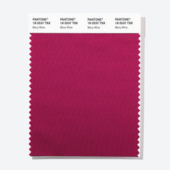 Pantone Polyester Swatch Card 19-2537 TSX Berry Wine - Columbia