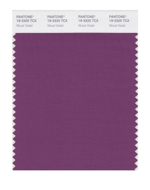 Pantone SMART Color Swatch 19-3325 TCX Wood Violet