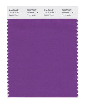 Pantone SMART Color Swatch 19-3438 TCX Bright Violet