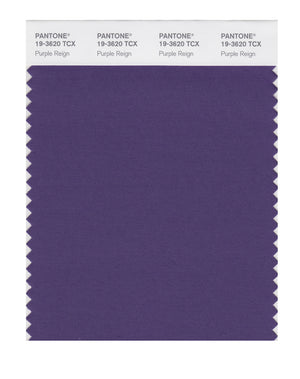 Pantone SMART Color Swatch 19-3620 TCX Purple Reign