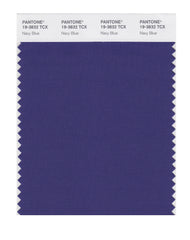 Pantone SMART Color Swatch Card 19-3832 TCX Navy Blue - Columbia