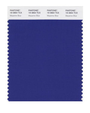 Pantone SMART Color Swatch 19-3864 TCX Mazarine Blue