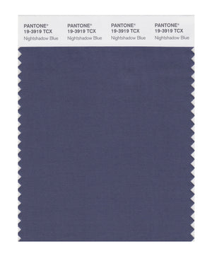 Pantone SMART Color Swatch Card 19-3919 TCX Nightshadow Blue