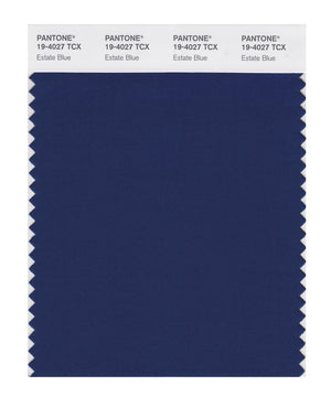 Pantone SMART Color Swatch 19-4027 TCX Estate Blue