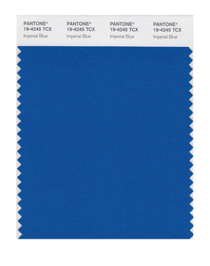Pantone SMART Color Swatch 19-4245 TCX Imperial Blue
