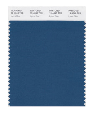 Pantone SMART Color Swatch 19-4340 TCX Lyons Blue