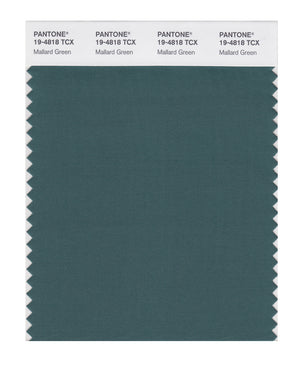 Pantone SMART Color Swatch 19-4818 TCX Mallard Green