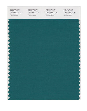 Pantone SMART Color Swatch 19-4922 TCX Teal Green