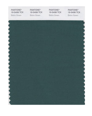 Pantone SMART Color Swatch 19-5408 TCX Bistro Green