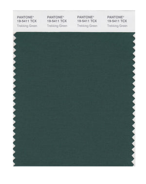 Pantone SMART Color Swatch 19-5411 TCX Trekking Green