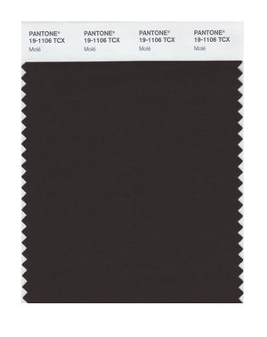 Pantone SMART Color Swatch Card 19-1106 TCX Mole'