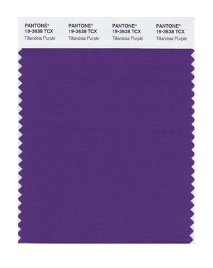 Pantone SMART Color Swatch 19-3638 TCX Tillandsia Purple