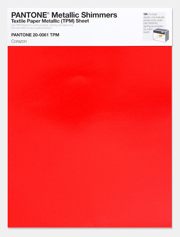 Metallic Shimmers Textile Paper Metallic [TPM] Sheet 20-0061
